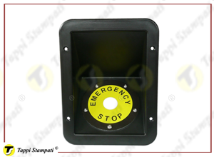Plastic Emergency stop push button switch protective cover