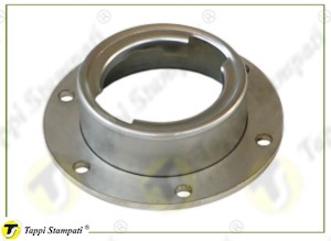 Internal bayonet filler neck passage diameter 40 mm with flange in stainless steel to screw on tank