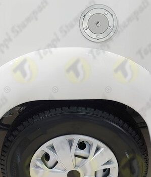 AIR RCM tank grey cap with bayonet passage 40 mm for motorhome water tank